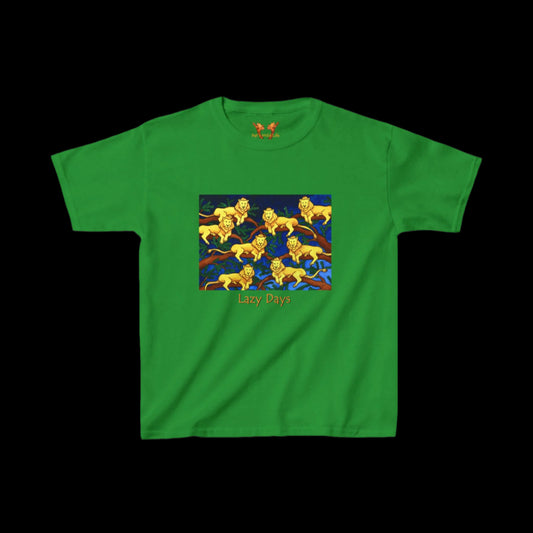 Lions  "Lazy Days" Kids Tee