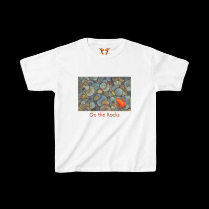 Orange Frog "On the Rocks" Kids Tee